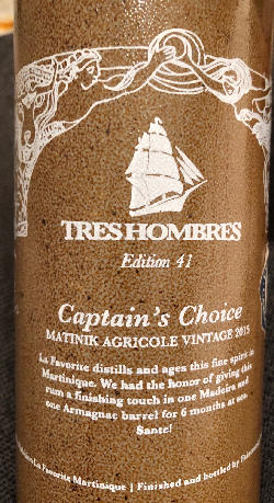 Photo of the rum Ed. 041 Captain’s Choice Matinik taken from user cigares 