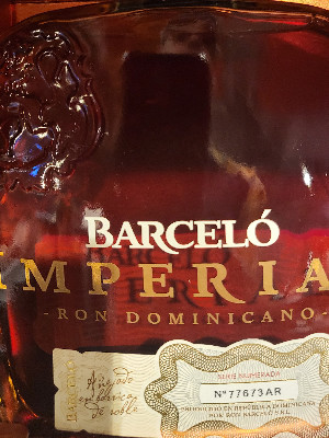 Photo of the rum Ron Barceló Imperial taken from user zabo