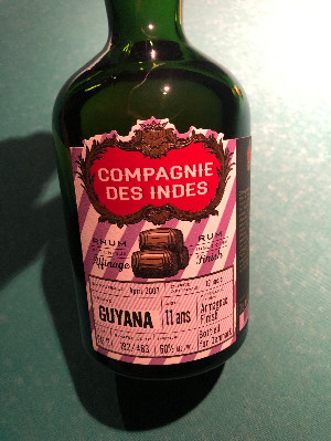 Photo of the rum Guyana (Bottled for Denmark) taken from user BTHHo 🥃
