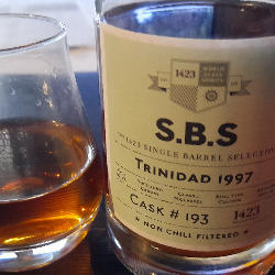 Photo of the rum S.B.S Trinidad HTR taken from user Timo Groeger