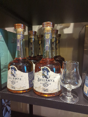 Photo of the rum Bellamy‘s Reserve Rum Rye Cask Finish taken from user Ginger & Fred