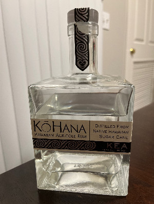 Photo of the rum Hawaiian Agricole Rum KEA White Kea taken from user BigFlax