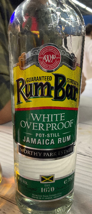 Photo of the rum Rum-Bar White Overproof taken from user TheRhumhoe