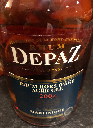 Photo of the rum Millésime taken from user cigares 
