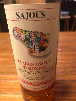 Photo of the rum Clairin Ansyen Sajous (Bielle Cask) taken from user cigares 