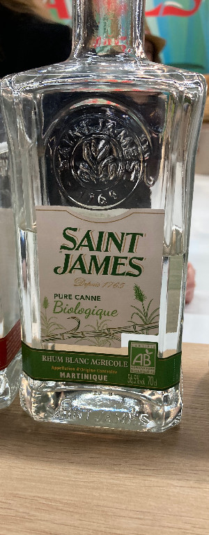 Photo of the rum Rhum Blanc Pure Canne Biologique taken from user TheRhumhoe