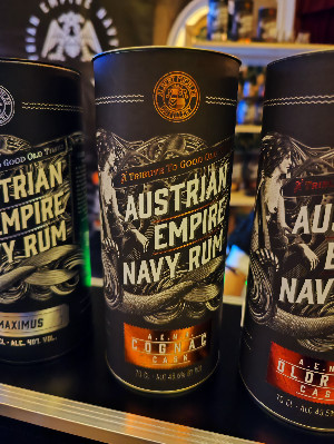 Photo of the rum Austrian Empire Navy Rum Cognac Cask taken from user The little dRUMmer boy AkA rum_sk