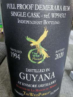 Photo of the rum Guyana Enmore 1994 REV taken from user Beach-and-Rum 🏖️🌴