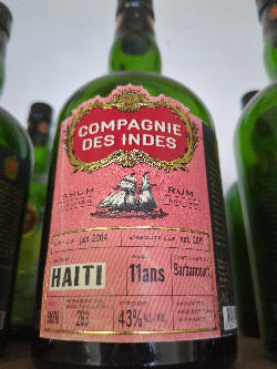 Photo of the rum Haiti taken from user crazyforgoodbooze