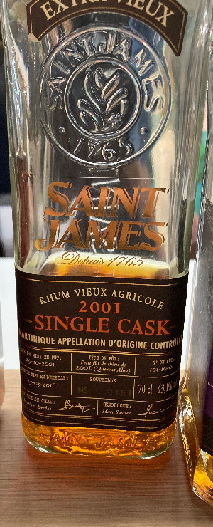 Photo of the rum Single Cask taken from user TheRhumhoe