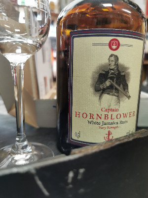 Photo of the rum Captain Hornblower White Jamaica Rum taken from user Beach-and-Rum 🏖️🌴