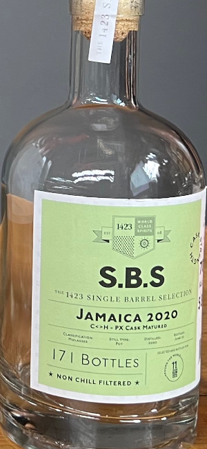 Photo of the rum S.B.S Jamaica (11. German Rum Festival) C<>H taken from user Andi