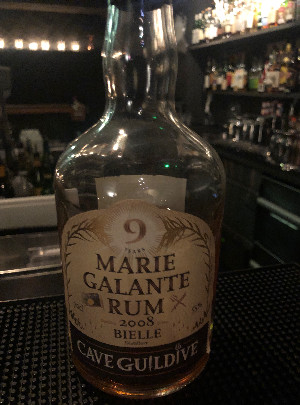 Photo of the rum Marie Galante Rum taken from user cigares 