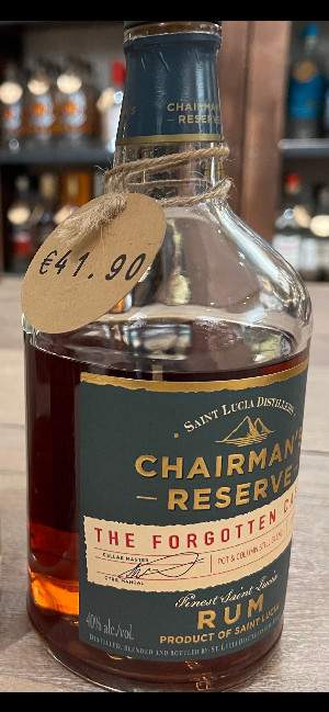 Photo of the rum Chairman’s Reserve The Forgotten Casks taken from user Andi