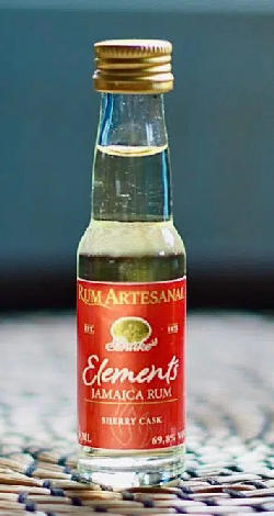 Photo of the rum Rum Artesanal Burke’s Elements Feuer taken from user Zucker und Zeste