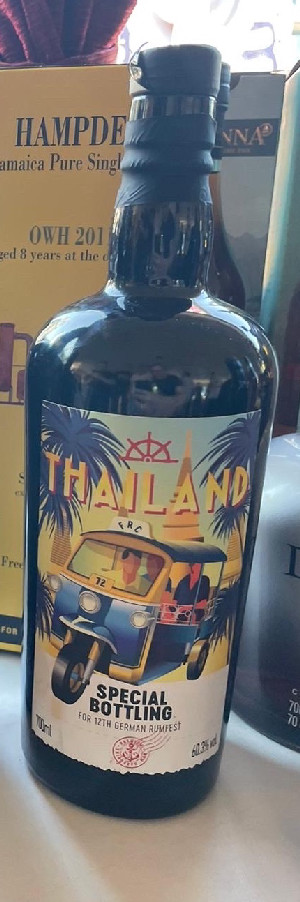 Photo of the rum Flensburg Rum Company Thailand (Special Bottling for 12th German Rumfest) taken from user Lukas Jäger