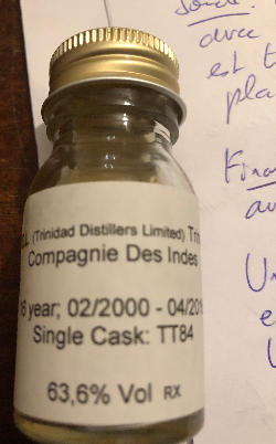 Photo of the rum Trinidad taken from user cigares 