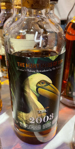 Photo of the rum The Manu face of rums Trinidad Rum taken from user Rare Akuma