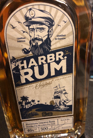Photo of the rum Harbr. Rum Premium Guyana Rum taken from user cigares 