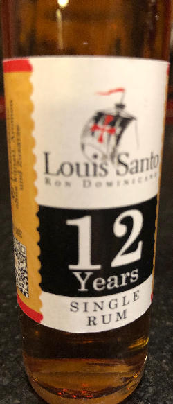 Photo of the rum Louis Santo taken from user cigares 