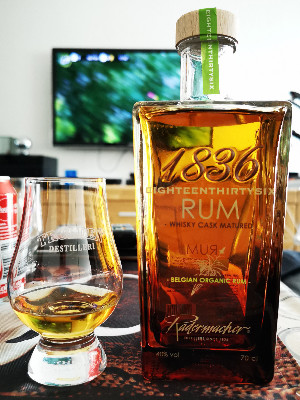 Photo of the rum 1836 Premium Organic Rum taken from user Kevin Sorensen 🇩🇰