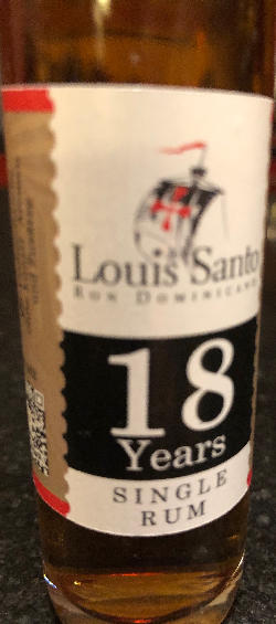 Photo of the rum Louis Santo taken from user cigares 