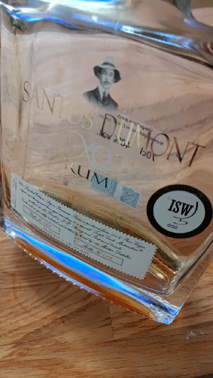 Photo of the rum Santos Dumont XO Super Premium Rum taken from user Nivius