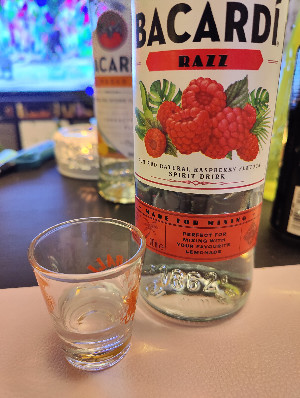 Photo of the rum Bacardi Razz taken from user Gin & Bricks