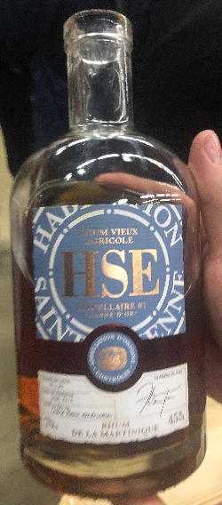 Photo of the rum HSE Parcellaire #1 Canne d’Or VO taken from user cigares 