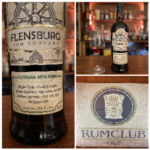 Photo of the rum Flensburg Rum Company Guyana (Kirsch Whisky) KFM taken from user Christoph