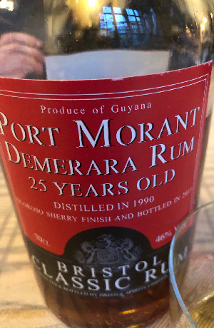 Photo of the rum Port Morant Demerara Rum taken from user cigares 