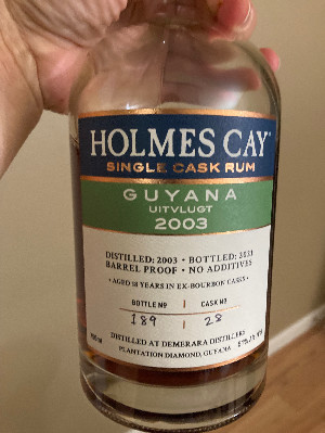 Photo of the rum Guyana taken from user Kayla Roy