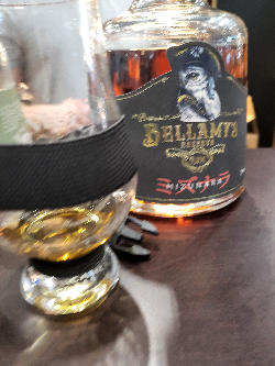 Photo of the rum Bellamy‘s Reserve Mizunara taken from user zabo
