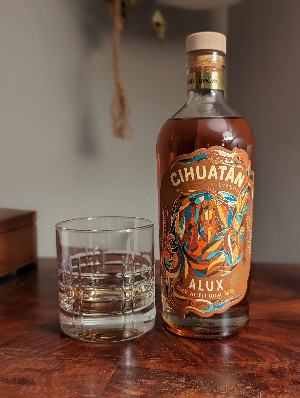 Photo of the rum Cihuatán Alux Aged Rum taken from user Ginger & Fred