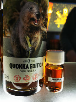 Photo of the rum Flensburg Rum Company Quokka Edition (Australian Small Batch Rum) taken from user Kevin Sorensen 🇩🇰