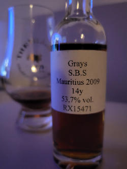 Photo of the rum S.B.S Mauritius 2009 taken from user zabo