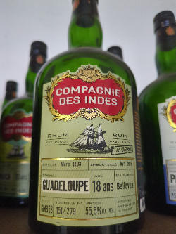 Photo of the rum Guadeloupe (Bottled for Germany) taken from user crazyforgoodbooze