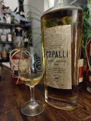 Photo of the rum Copalli Barrel Rested Rum taken from user Gin & Bricks