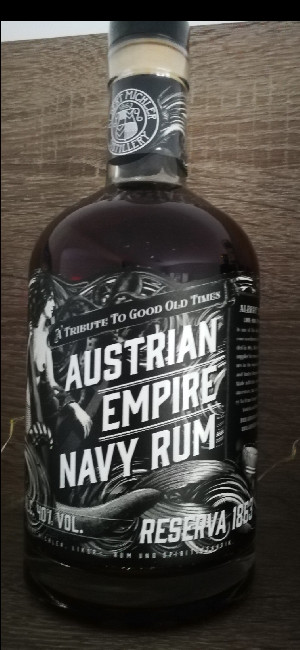 Photo of the rum Austrian Empire Navy Rum Reserva 1863 taken from user Beach-and-Rum 🏖️🌴