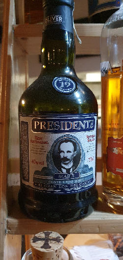 Photo of the rum Presidente Marti 19 Años taken from user Michael Janek