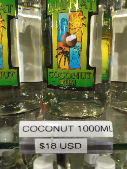 Photo of the rum Kuknat Coconut taken from user Joël