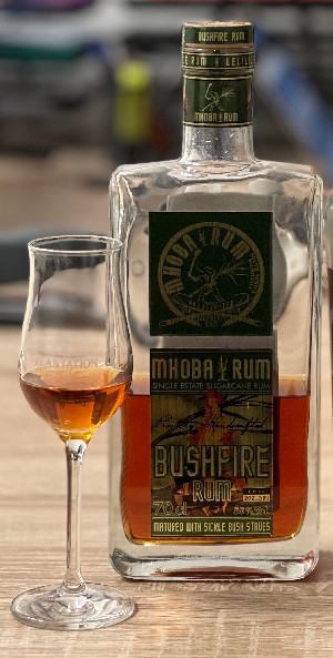 Photo of the rum Bushfire taken from user Pavol Klabník