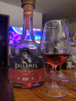 Photo of the rum Bellamy‘s Reserve Ruby Rum Meets Port taken from user crazyforgoodbooze