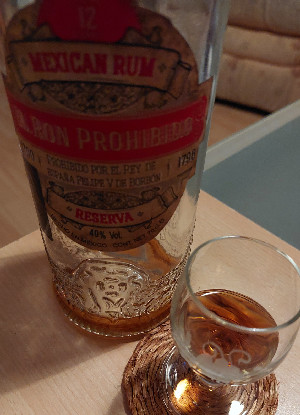 Photo of the rum El Ron Prohibido Habanero Solera 12 taken from user w00tAN