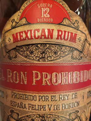 Photo of the rum El Ron Prohibido Habanero Solera 12 taken from user zabo