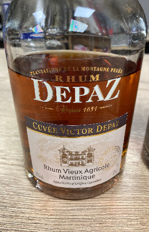 Photo of the rum Cuvée Victor taken from user TheRhumhoe