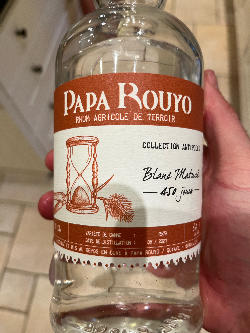 Photo of the rum Papa Rouyo Blanc Maturé 450 jours taken from user Henry Davies