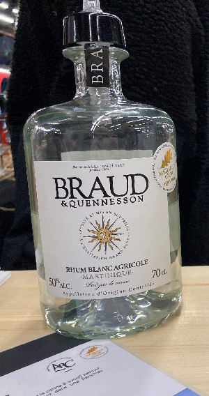 Photo of the rum Braud & Quennesson Rhum Blanc Agricole taken from user TheRhumhoe