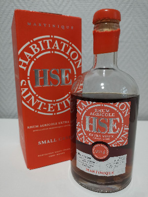 Photo of the rum HSE Extra Vieux Small Cask taken from user Julien Jean'Mich