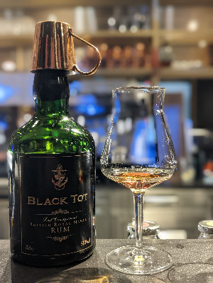 Photo of the rum Black Tot Rum Last Consignment taken from user crazyforgoodbooze